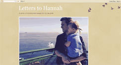 Desktop Screenshot of letterstohannah.net